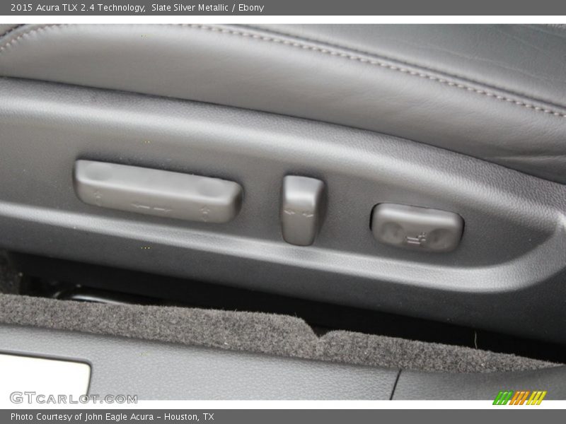 Slate Silver Metallic / Ebony 2015 Acura TLX 2.4 Technology