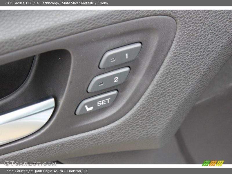 Slate Silver Metallic / Ebony 2015 Acura TLX 2.4 Technology