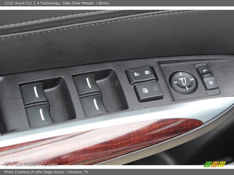 Slate Silver Metallic / Ebony 2015 Acura TLX 2.4 Technology