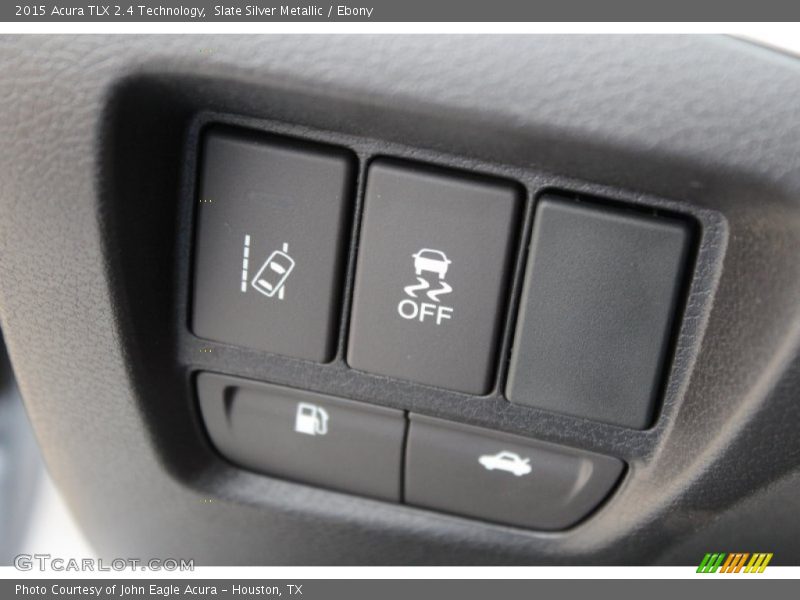 Slate Silver Metallic / Ebony 2015 Acura TLX 2.4 Technology