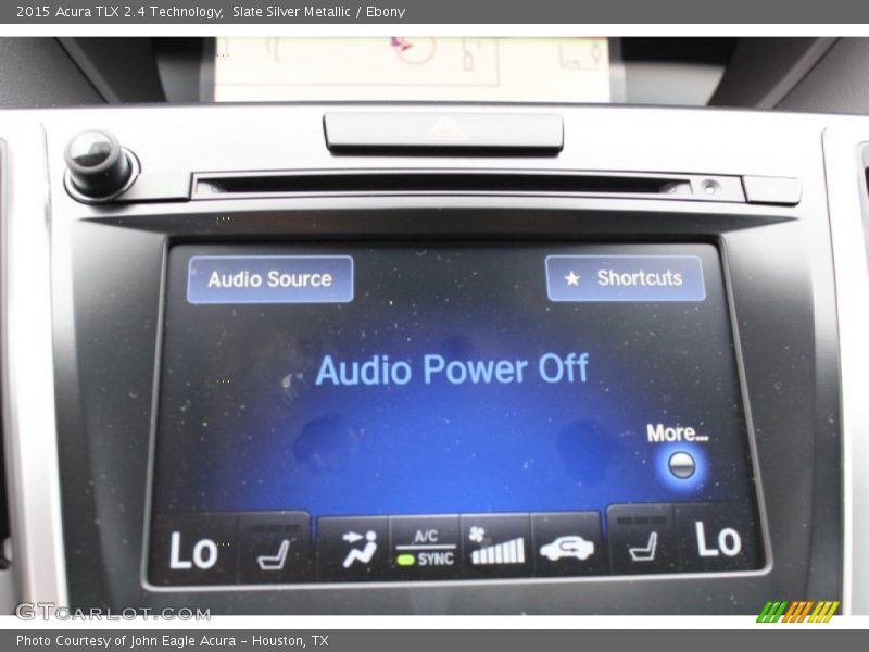 Slate Silver Metallic / Ebony 2015 Acura TLX 2.4 Technology