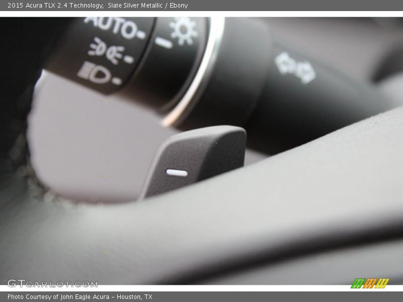 Slate Silver Metallic / Ebony 2015 Acura TLX 2.4 Technology