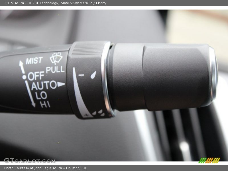 Slate Silver Metallic / Ebony 2015 Acura TLX 2.4 Technology