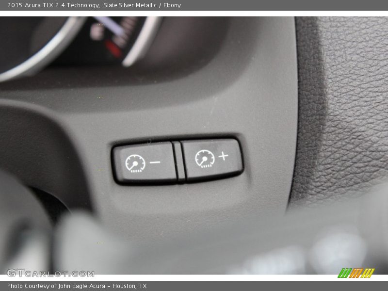 Slate Silver Metallic / Ebony 2015 Acura TLX 2.4 Technology