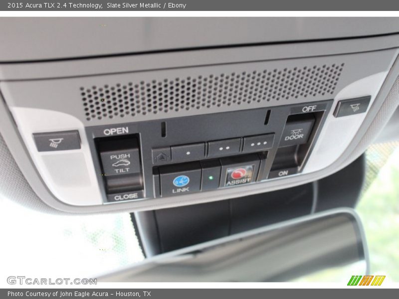 Slate Silver Metallic / Ebony 2015 Acura TLX 2.4 Technology