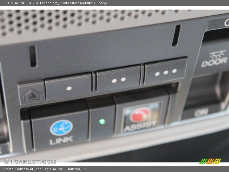Slate Silver Metallic / Ebony 2015 Acura TLX 2.4 Technology
