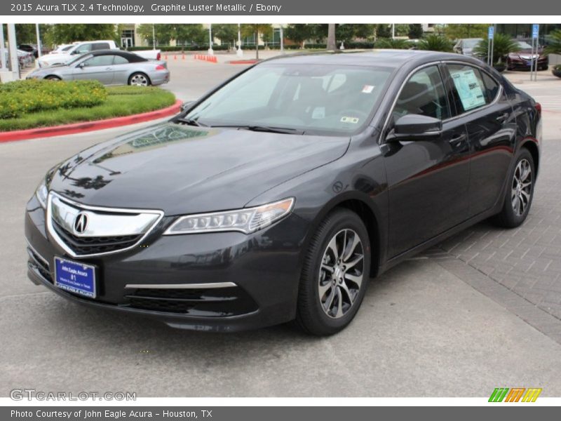 Graphite Luster Metallic / Ebony 2015 Acura TLX 2.4 Technology