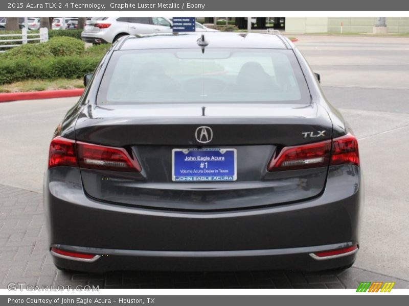 Graphite Luster Metallic / Ebony 2015 Acura TLX 2.4 Technology