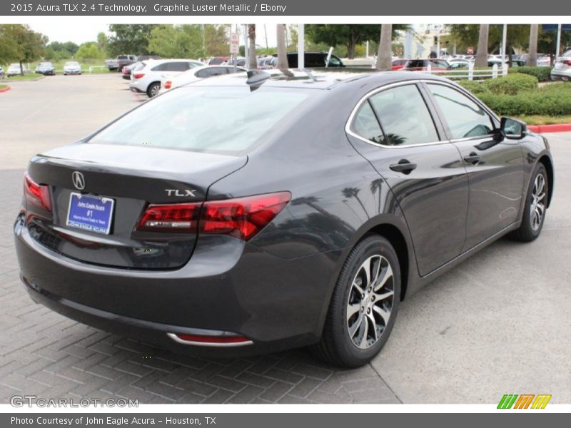 Graphite Luster Metallic / Ebony 2015 Acura TLX 2.4 Technology