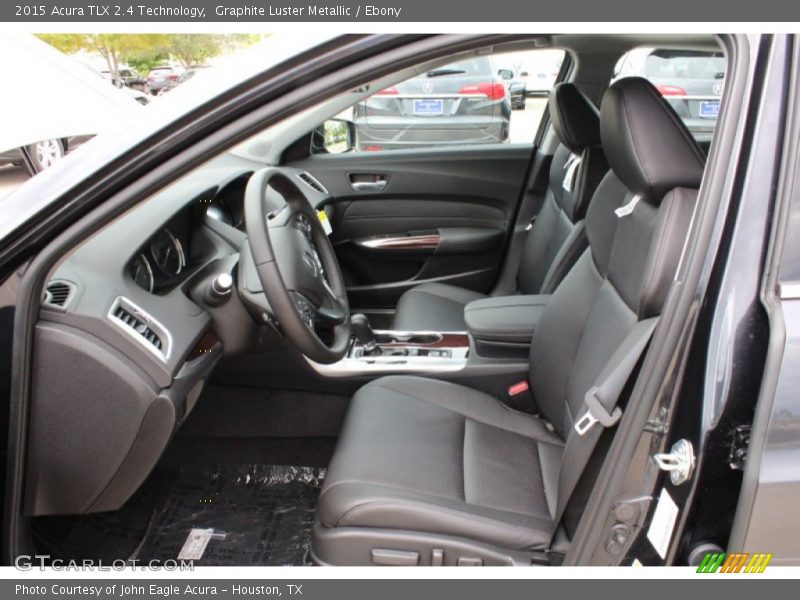  2015 TLX 2.4 Technology Ebony Interior