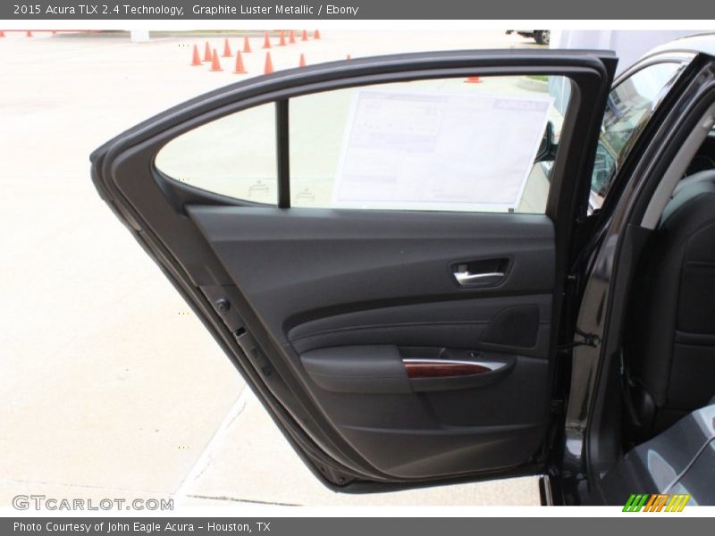 Graphite Luster Metallic / Ebony 2015 Acura TLX 2.4 Technology