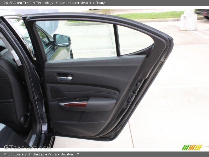 Graphite Luster Metallic / Ebony 2015 Acura TLX 2.4 Technology