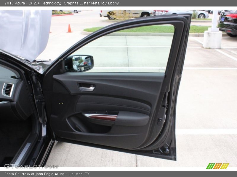 Graphite Luster Metallic / Ebony 2015 Acura TLX 2.4 Technology