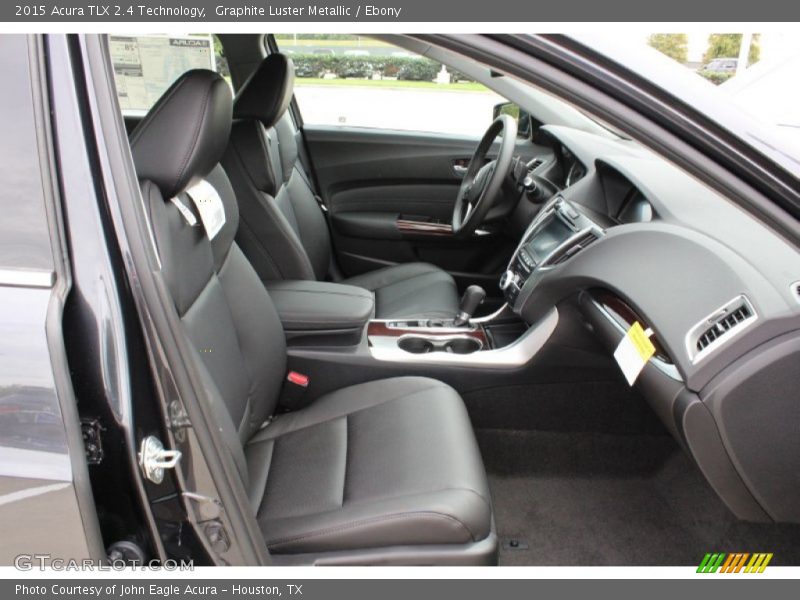 Graphite Luster Metallic / Ebony 2015 Acura TLX 2.4 Technology