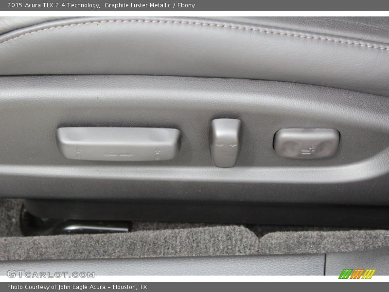 Graphite Luster Metallic / Ebony 2015 Acura TLX 2.4 Technology