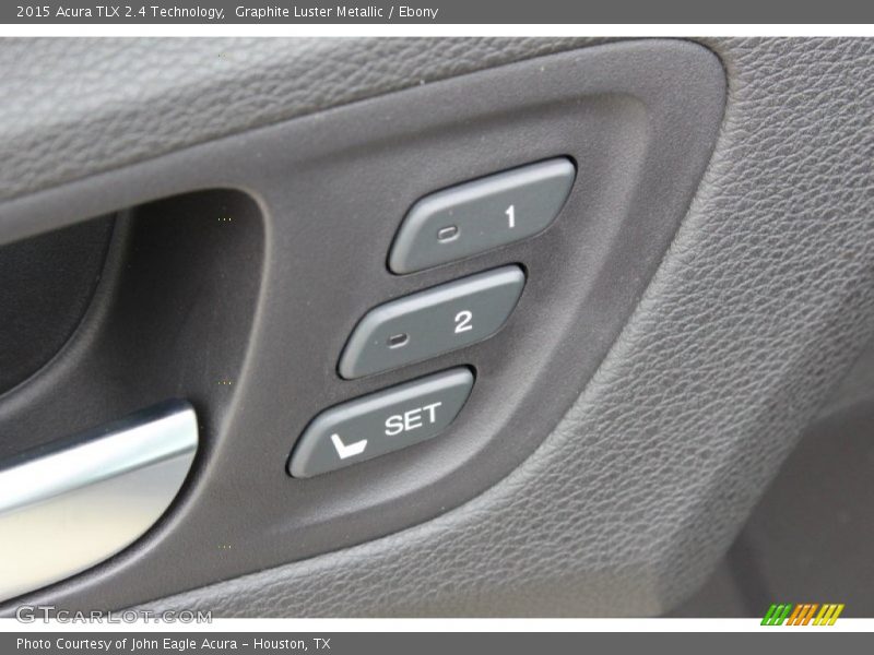 Graphite Luster Metallic / Ebony 2015 Acura TLX 2.4 Technology
