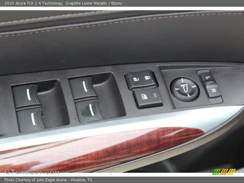 Graphite Luster Metallic / Ebony 2015 Acura TLX 2.4 Technology