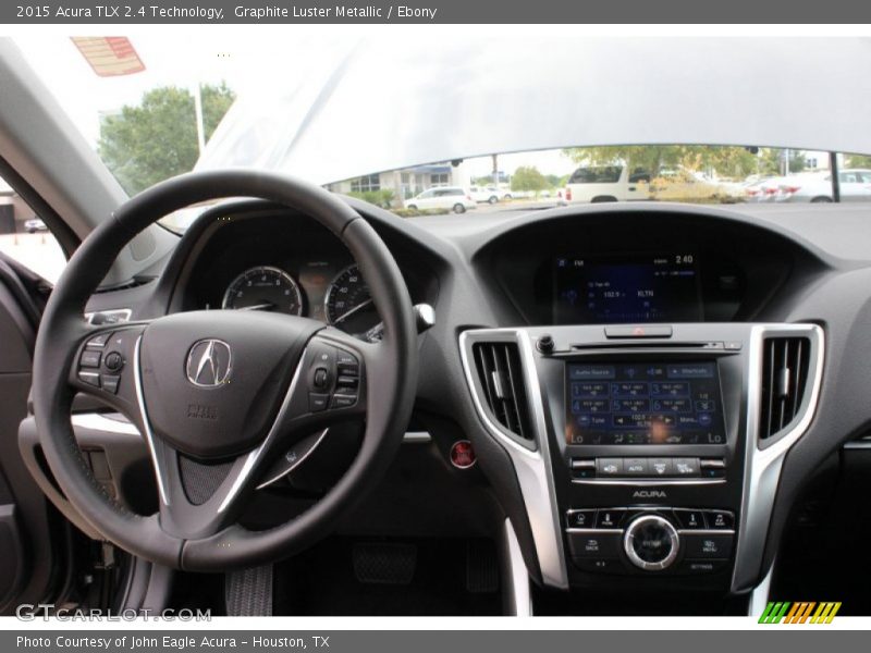Graphite Luster Metallic / Ebony 2015 Acura TLX 2.4 Technology