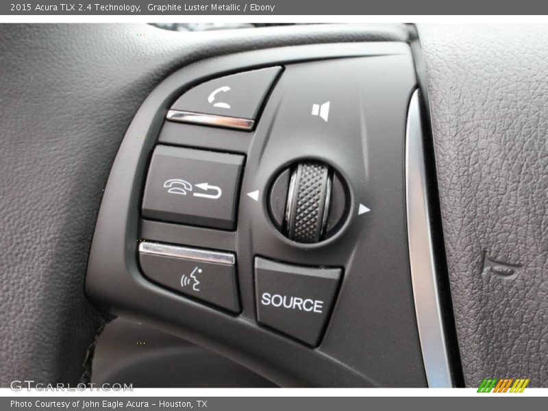 Graphite Luster Metallic / Ebony 2015 Acura TLX 2.4 Technology