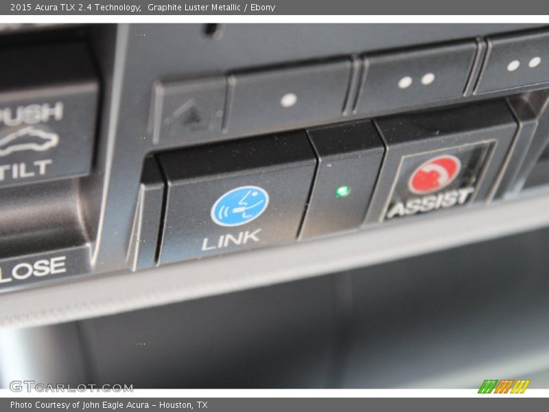 Graphite Luster Metallic / Ebony 2015 Acura TLX 2.4 Technology