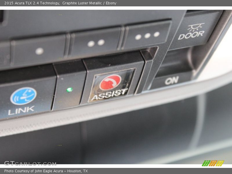 Graphite Luster Metallic / Ebony 2015 Acura TLX 2.4 Technology
