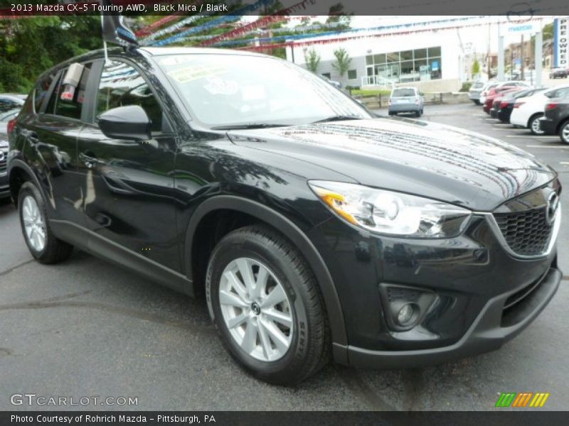 Black Mica / Black 2013 Mazda CX-5 Touring AWD