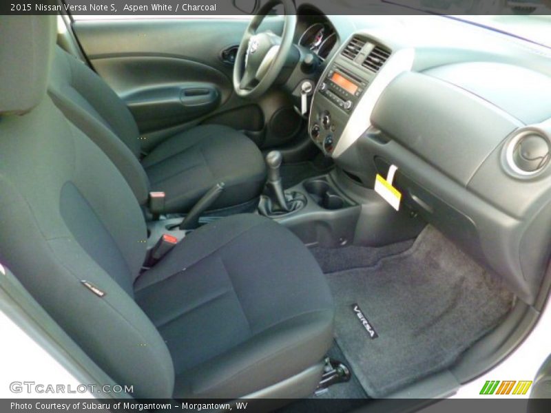 Aspen White / Charcoal 2015 Nissan Versa Note S