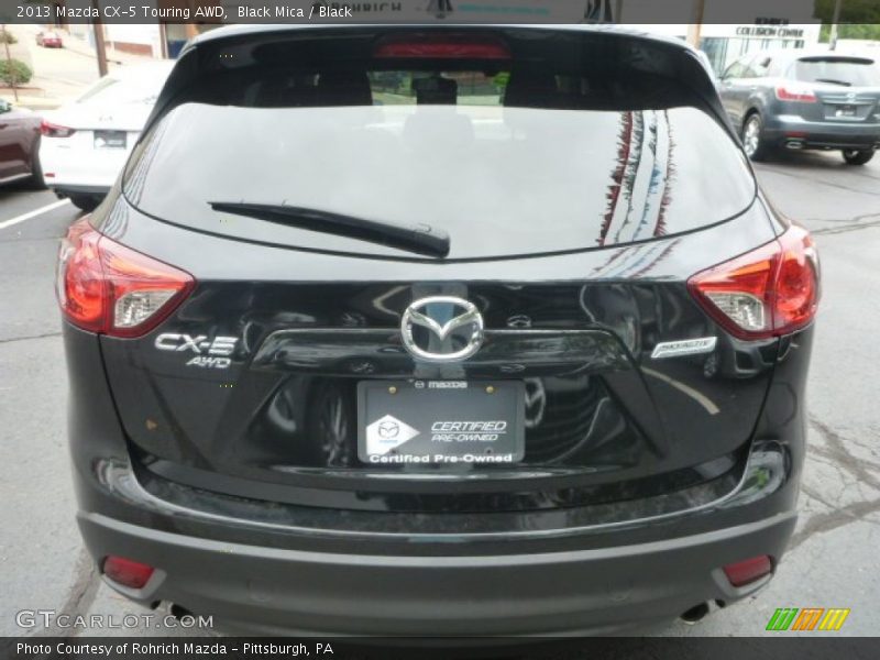 Black Mica / Black 2013 Mazda CX-5 Touring AWD