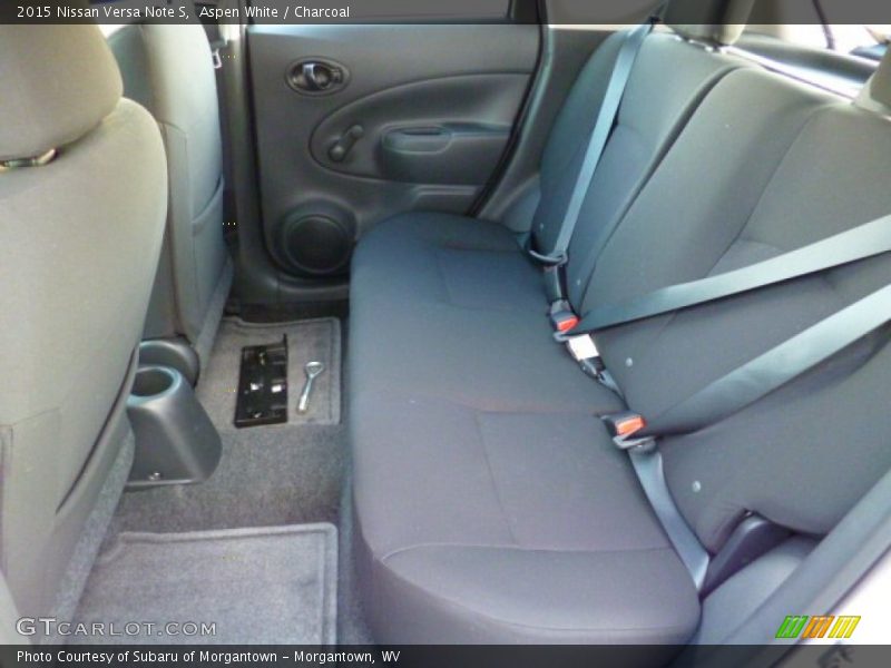 Aspen White / Charcoal 2015 Nissan Versa Note S