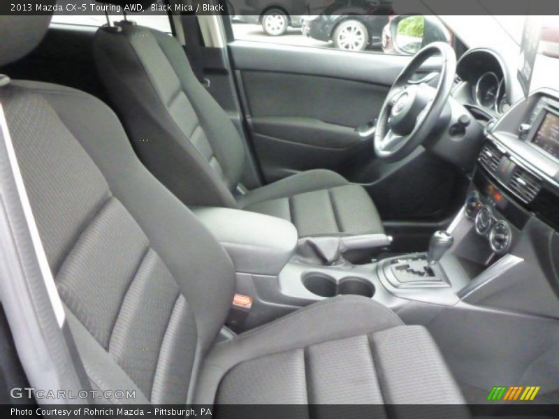 Black Mica / Black 2013 Mazda CX-5 Touring AWD
