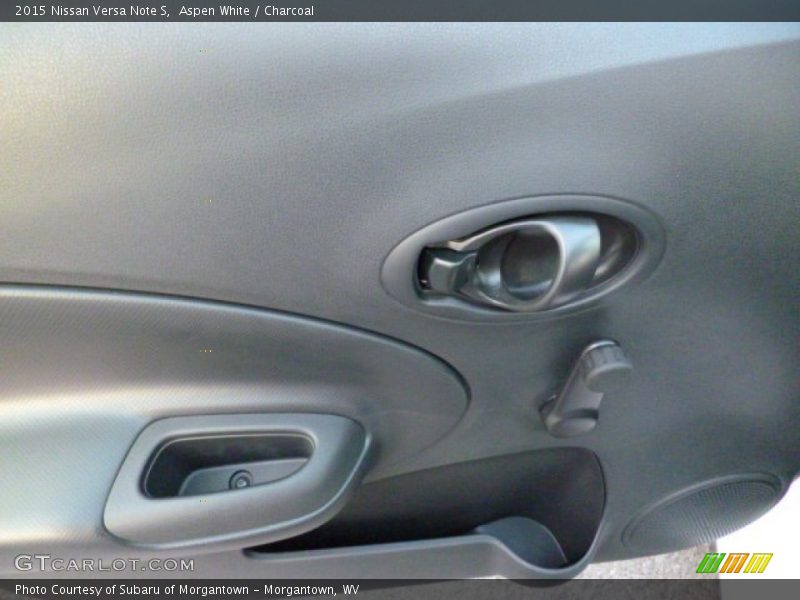 Aspen White / Charcoal 2015 Nissan Versa Note S