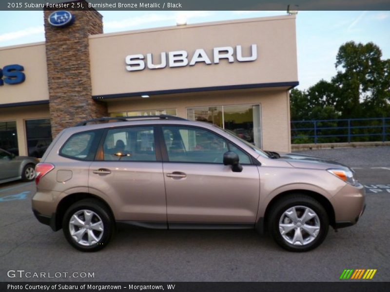 Burnished Bronze Metallic / Black 2015 Subaru Forester 2.5i