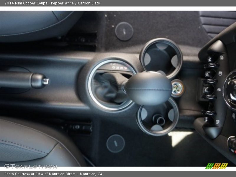 Pepper White / Carbon Black 2014 Mini Cooper Coupe