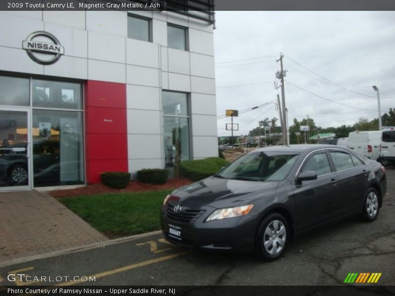 Magnetic Gray Metallic / Ash 2009 Toyota Camry LE