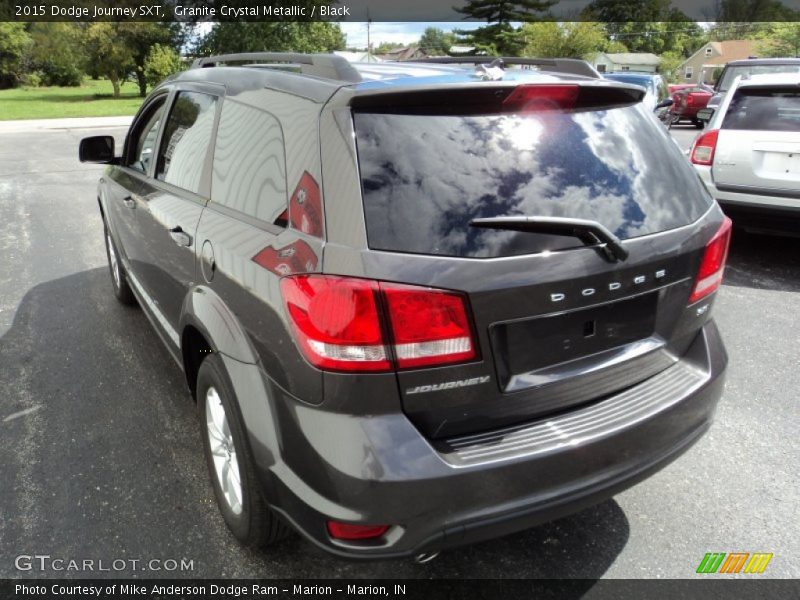 Granite Crystal Metallic / Black 2015 Dodge Journey SXT