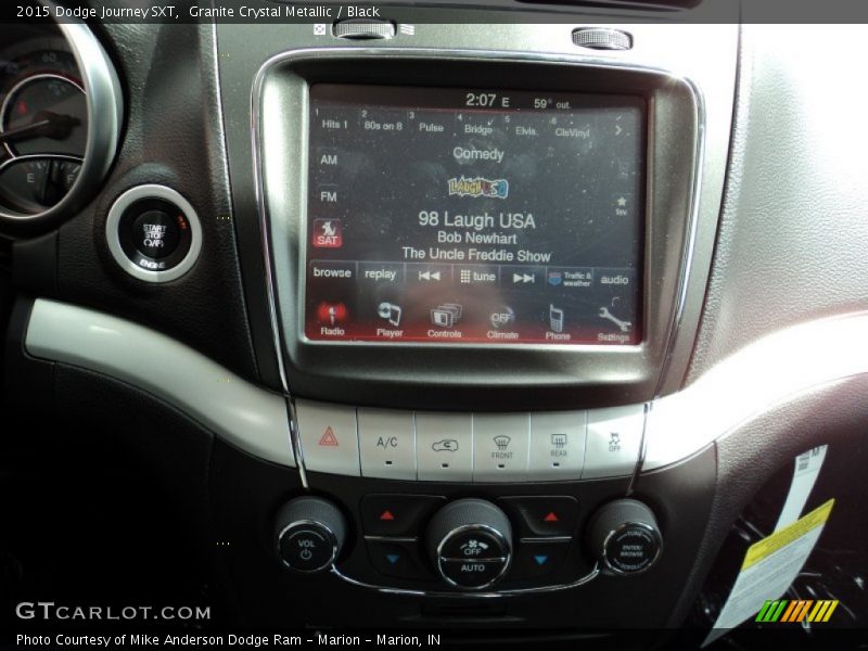 Granite Crystal Metallic / Black 2015 Dodge Journey SXT