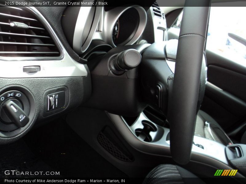 Granite Crystal Metallic / Black 2015 Dodge Journey SXT