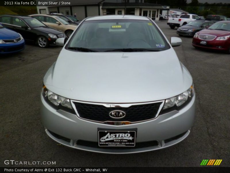 Bright Silver / Stone 2013 Kia Forte EX