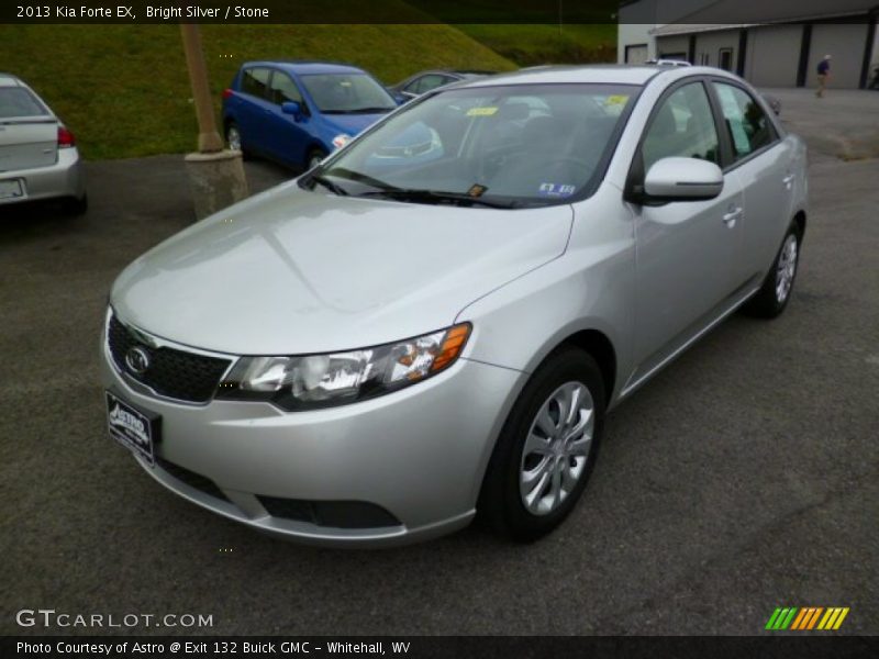 Bright Silver / Stone 2013 Kia Forte EX