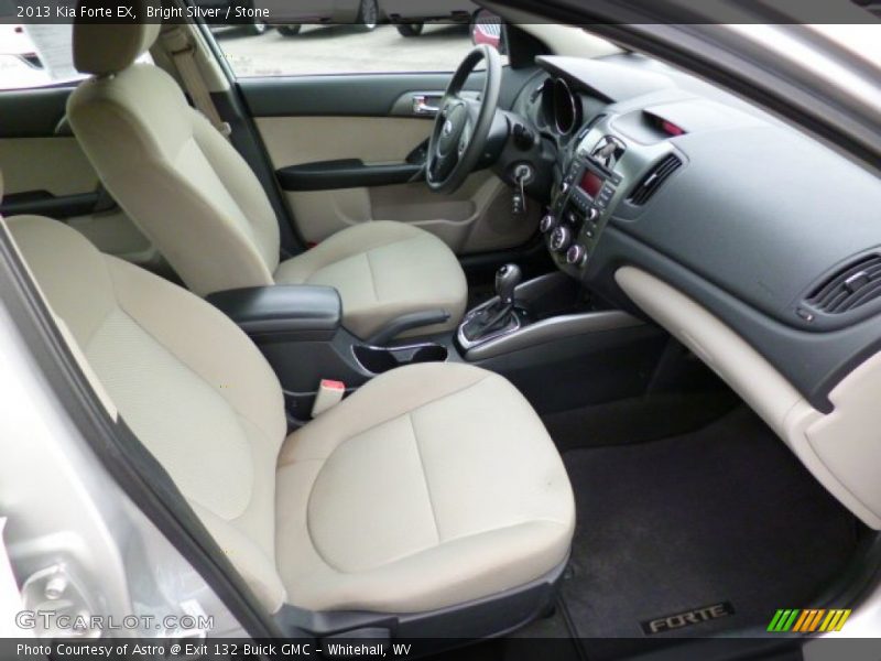 Bright Silver / Stone 2013 Kia Forte EX