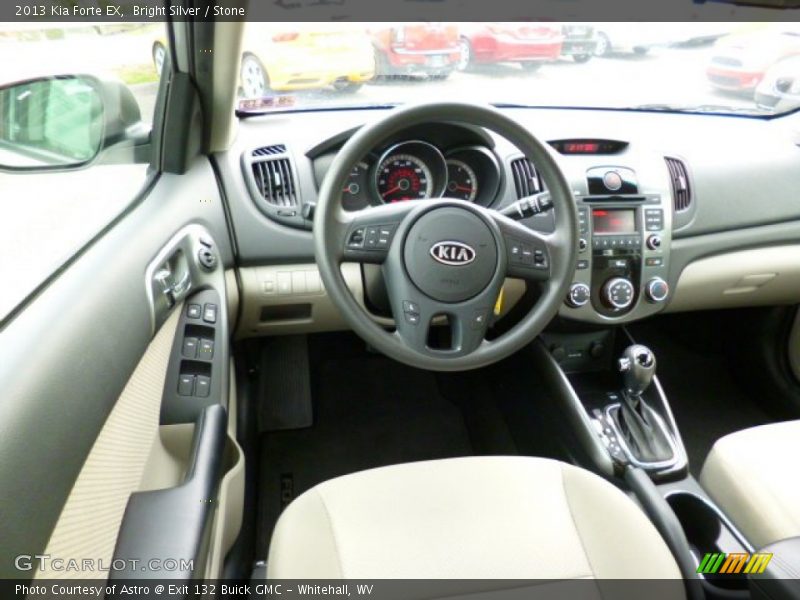 Bright Silver / Stone 2013 Kia Forte EX