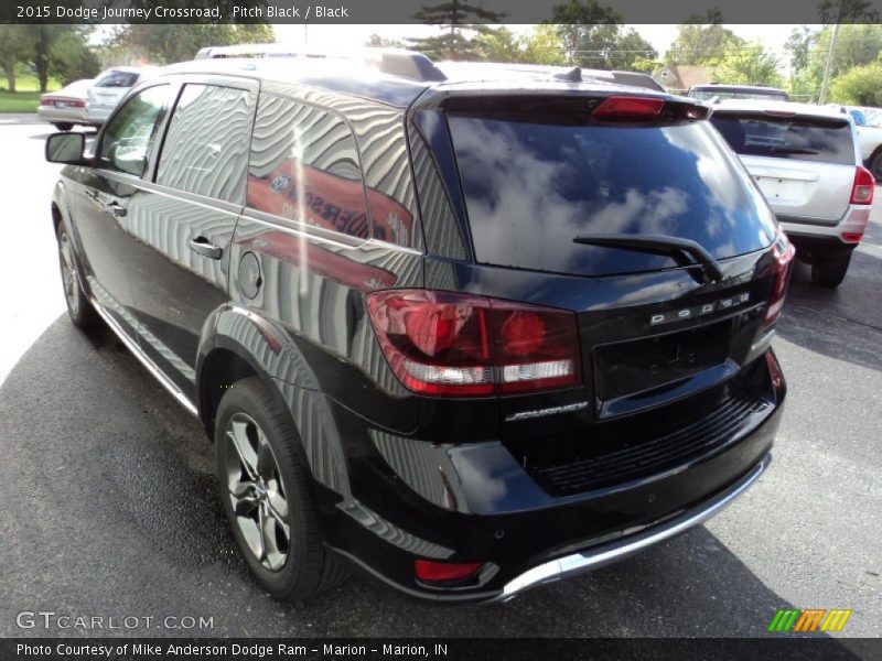 Pitch Black / Black 2015 Dodge Journey Crossroad