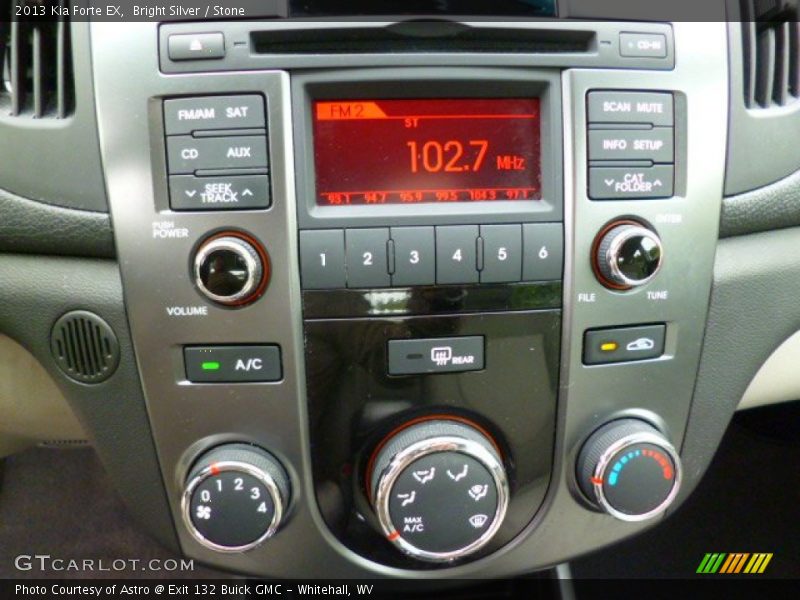 Bright Silver / Stone 2013 Kia Forte EX