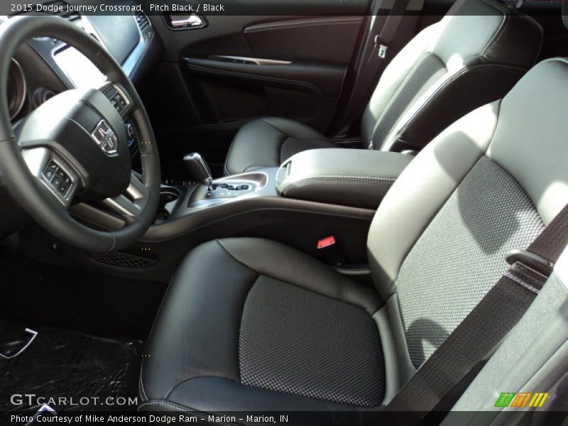 2015 Journey Crossroad Black Interior