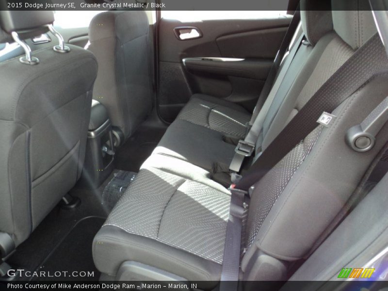 Granite Crystal Metallic / Black 2015 Dodge Journey SE