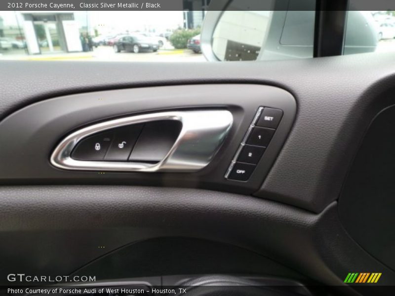 Classic Silver Metallic / Black 2012 Porsche Cayenne
