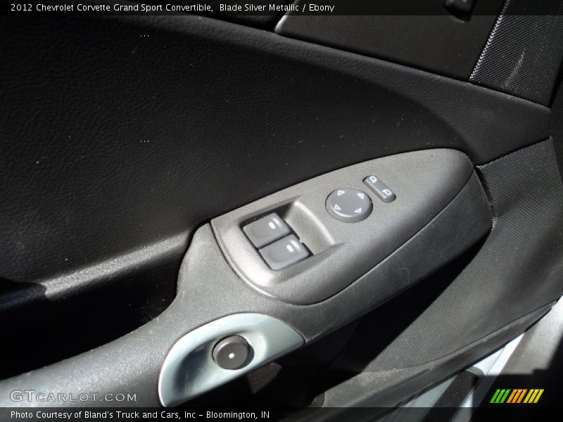 Blade Silver Metallic / Ebony 2012 Chevrolet Corvette Grand Sport Convertible