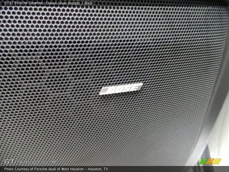 Classic Silver Metallic / Black 2012 Porsche Cayenne