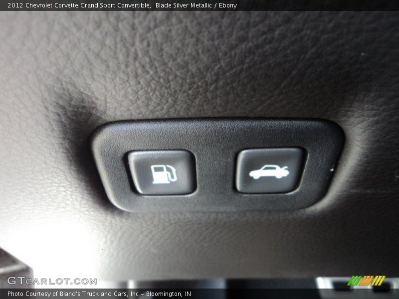 Blade Silver Metallic / Ebony 2012 Chevrolet Corvette Grand Sport Convertible