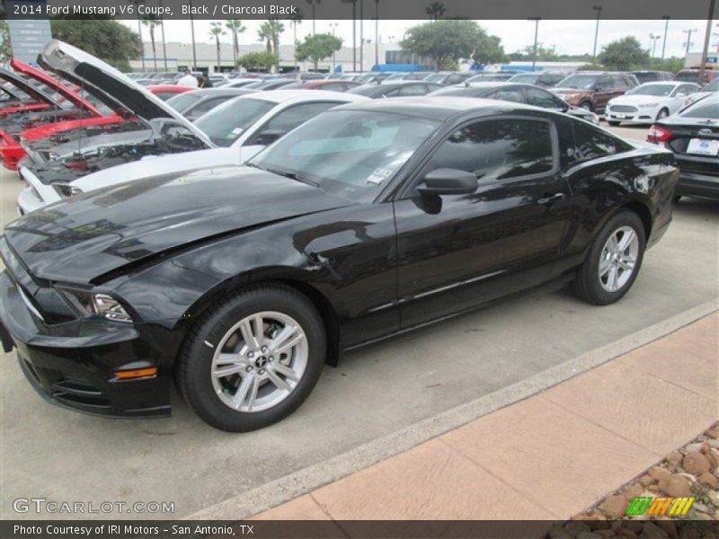 Black / Charcoal Black 2014 Ford Mustang V6 Coupe